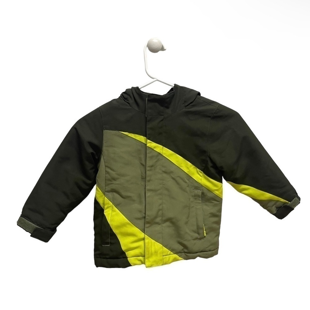 Wonderkids Green Winter Jacket Size 3T in Very Good Used Condition